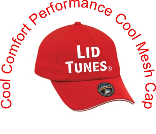Lid Tunes Performance Cool Mesh Cap